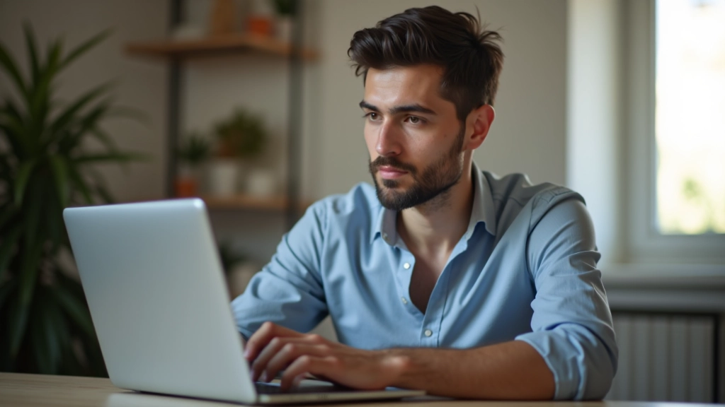 Persona che controlla il Task Manager del computer per identificare processi sospetti in esecuzione